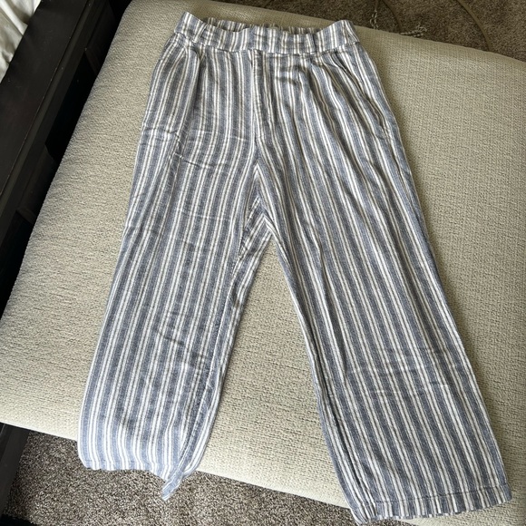 Abercrombie & Fitch Pants - Abercrombie & Fitch Striped Wide Leg Pants
